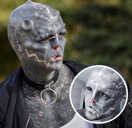 Tattooed “Black Alien” Can’t Find Job Due To His Looks