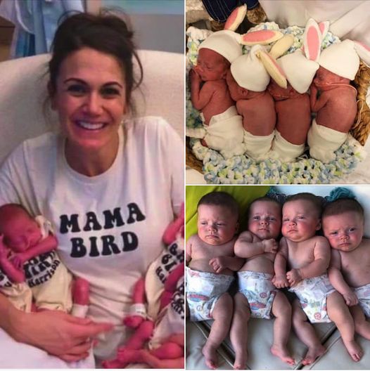 After months of trying to get pregnant, mom finally gives birth to 4 healthy babies! Sending our congratulations! But when the doctor notices something he immediately tells the parents the news.