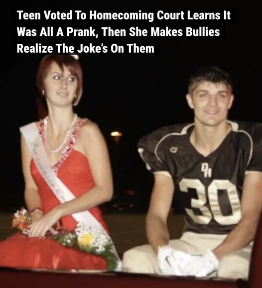 Whitney, a teenage girl from Michigan, was so happy when she thought her classmates voted her for Homecoming Court. Then she realized it was all a prank. The bullies thought they had won. Then she did something that made the bullies realize that the joke had been on them the whole time.