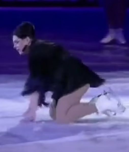 World’s First Transgender Figure Skating Routine Goes Viral After Not Going According To Plan.