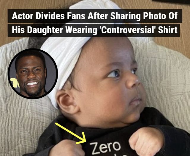 Actor Kevin Hart is facing backlash from some of his fans after sharing this photo of his daughter wearing a shirt with a “controversial” message. Take a closer look and see for yourself.