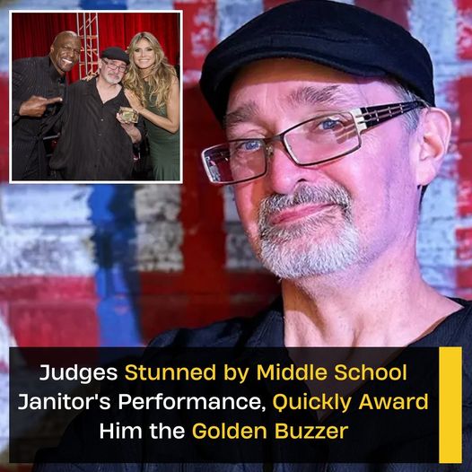 Judges Stunned by Middle School Janitor’s Performance, Quickly Award Him the Golden Buzzer. With more than 70 million views, Richard’s audition has gone viral. Reactions to his sincere performance have been overwhelmingly positive.