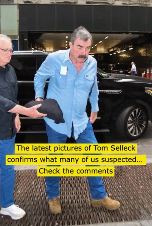 The latest pictures of Tom Selleck confirms what many of us suspected.