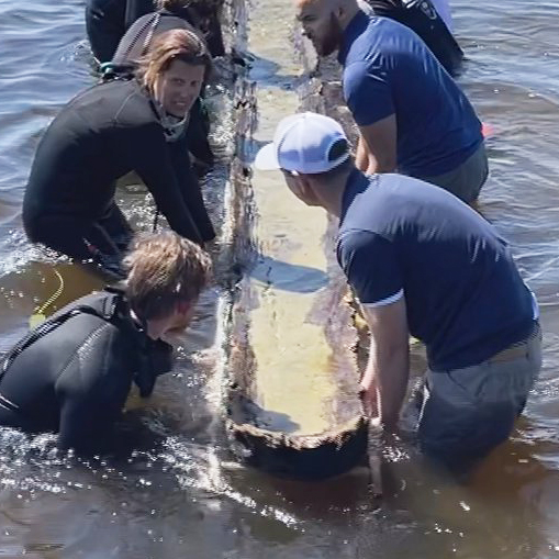 Three young boys make a shocking discovery while swimming in the their local lake.  What they found lurking beneath the surface left them stunned – and they knew they had to bring it up to the surface…