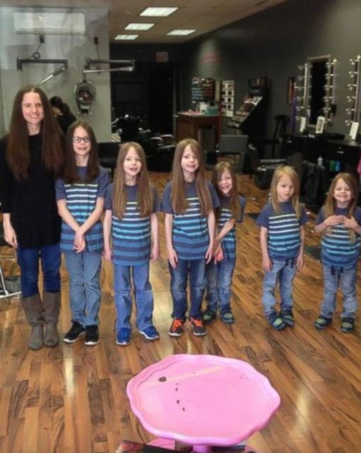 The six boys had long hair and everybody made fun of them, but what all those bullies didn’t realize was that these boys were growing their hair out for a special reason.