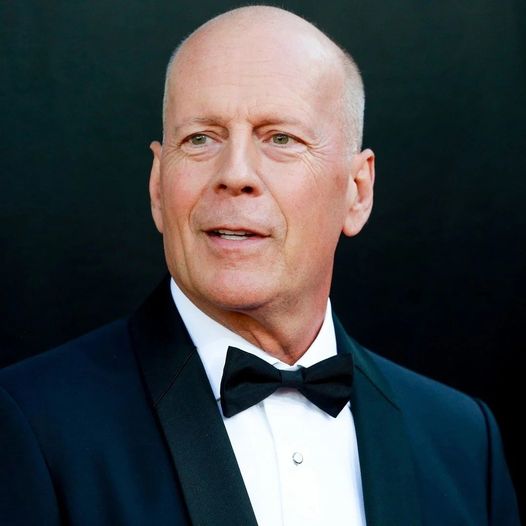 Bruce Willis, with heavy hearts.