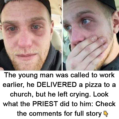 When he reached his destination, he was asked to come in and personally deliver the pizza to the priest. Even though he found it extremely strange, the man agreed. But what happened to him in the next few seconds left him speechless.