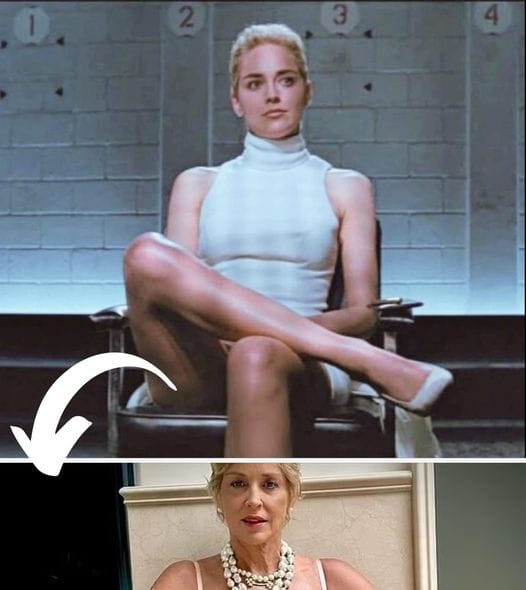 Wow, wow, wow 🤤🤤 Sharon darling, “you stopped my heartbeat.” After 32 years, Sharon Stone just recreated her famous Basic Instinct scene that MAKES MEN GO CRAZY.