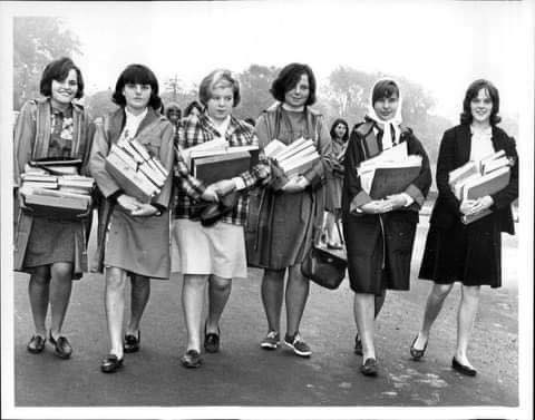 1960s before backpacks