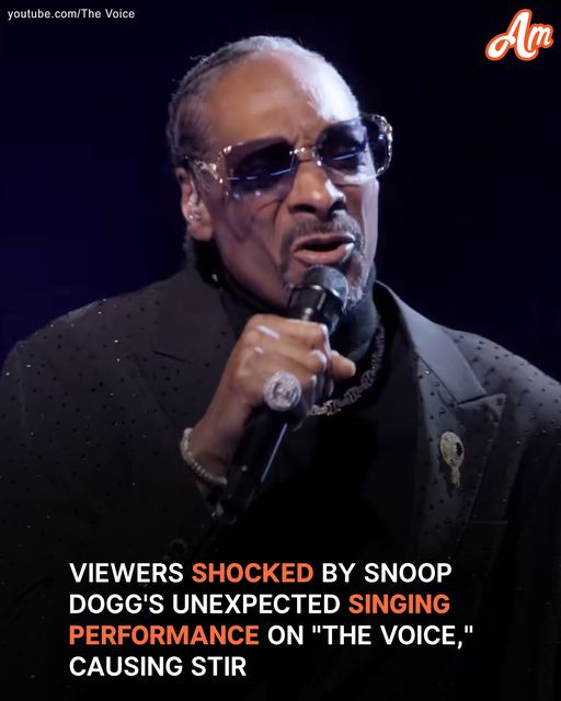 “The Voice” 2024 new judge Snoop Dogg DITCHED his rapper persona to belt notes in SHOCKING vocal performance.