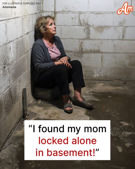 Last night, while I was relaxing at home, I got a panicked video message from my mom. She was whispering in the dark, asking for help. I realized she was locked in the basement! “Sweetheart, please come save me,” she said, her voice trembling. “YOUR DAD… HE LOCKED ME DOWN HERE because…” When she told me the reason, I almost dropped my phone in shock.