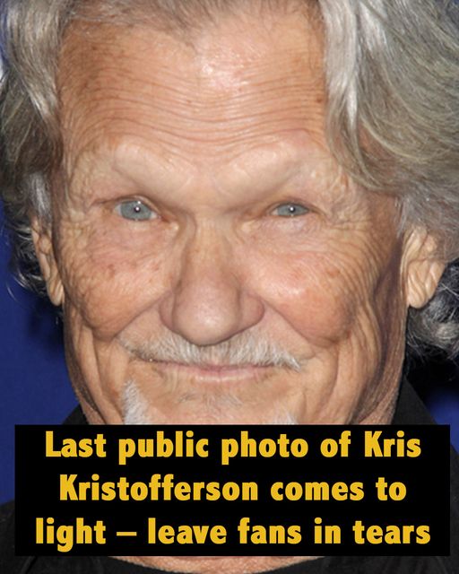 Rest in peace to the legend Kris Kristofferson, who passed away at 88 years old. 💔😭 The pictures from his last public appearance have just emerged, leaving fans in shock.