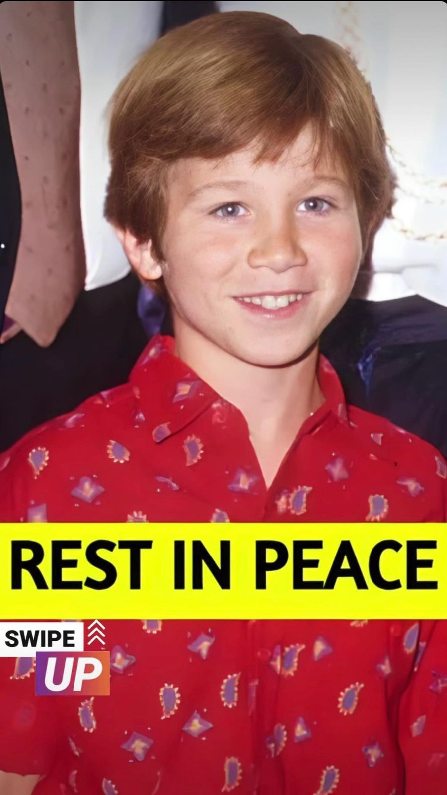 Child Star passed away today. When you find out who he is, you will cry