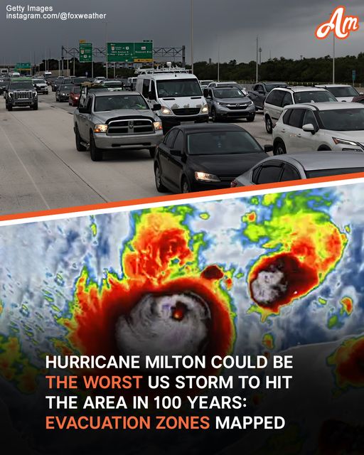 Hurricane Milton has intensified into a Category 5 storm and could be THE WORST to hit the area in 100 years.