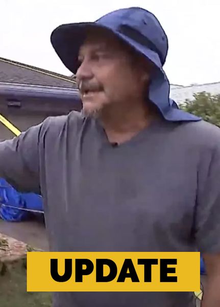 There’s finally been an update on the ‘legendary’ man who strapped down his entire house in preparation for Hurricane Milton 😮😳 And it’s as we suspected.