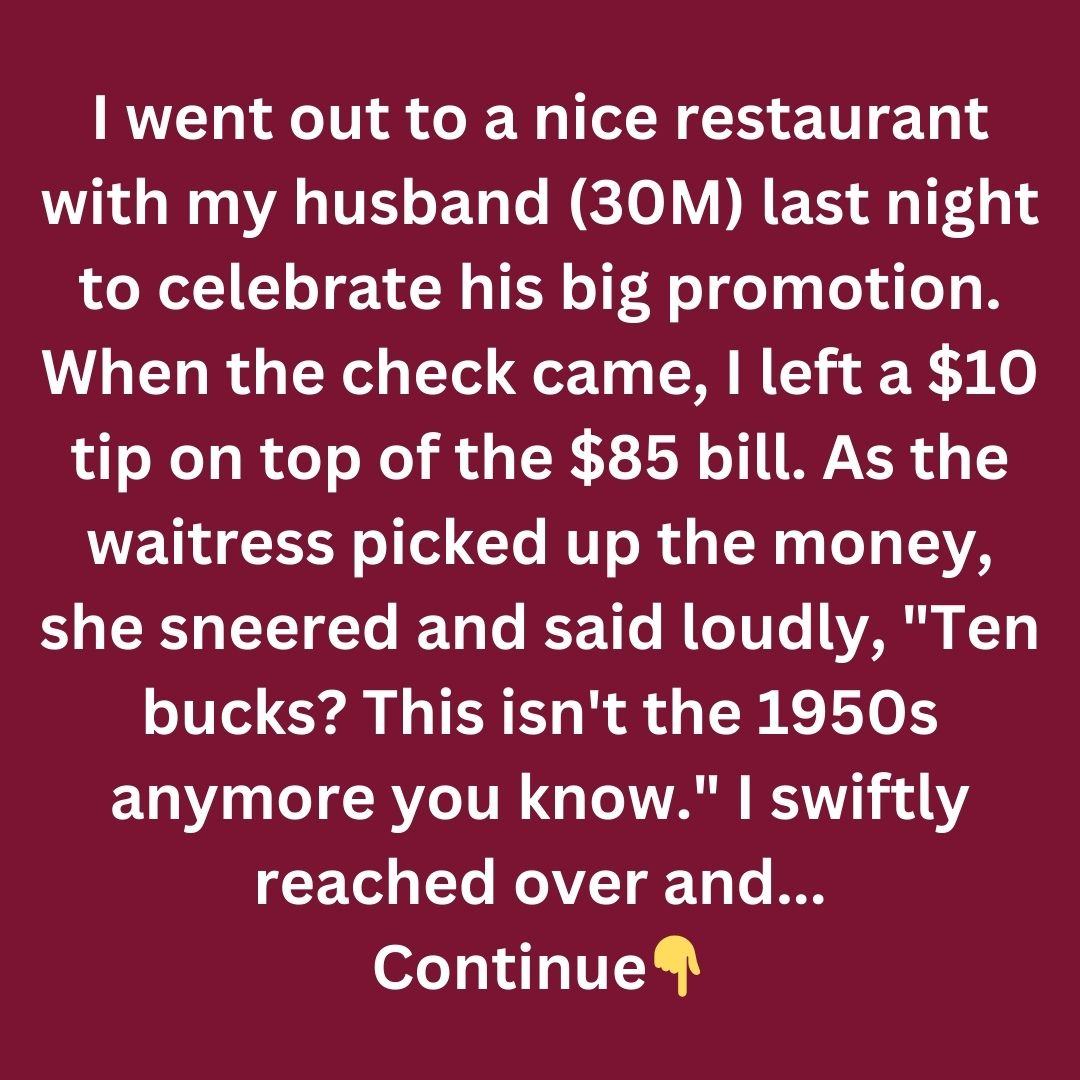 I Snatched My Tip Back Because of the Waiter’s Nasty Attitude