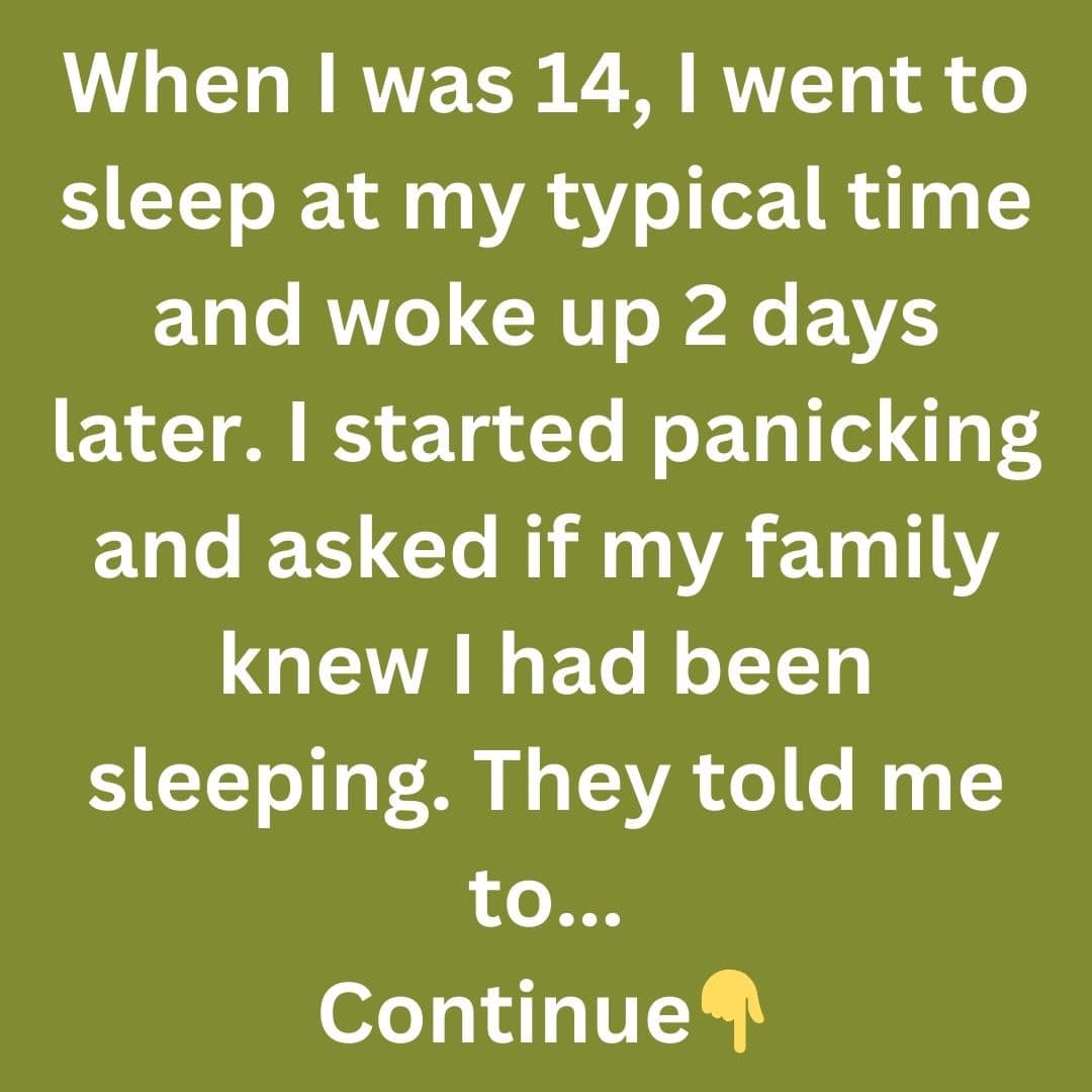 The Day I Slept for Two Days Straight