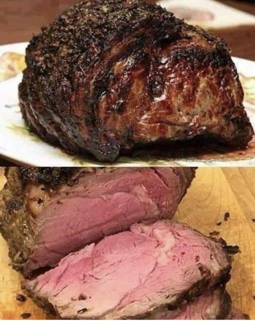 My 15-year-old daughter made this Prime Rib, y’all help me make her day with compliments… Be kind Get. – The full recipe in first comment..