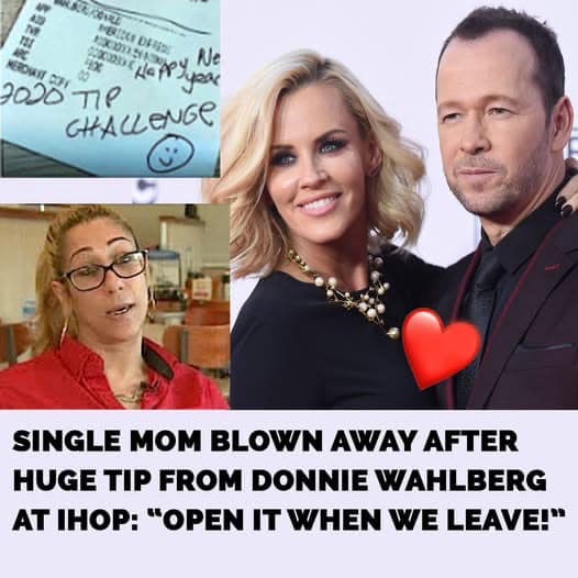 Donnie handed the receipt to single mom and waitress Bethany, telling her not to open it until he and his wife had left IHOP. 😲🙏 When she unfolded the receipt, oh my god. Find the story in the comments⬇️