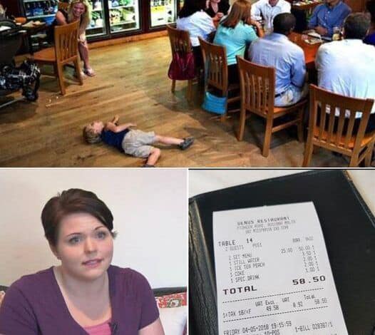 “Angry parents claimed a restaurant added a $50 fine to their bill for ‘poor parenting’… but now the owner is setting the record straight! 😱 **Read more below** ⬇️