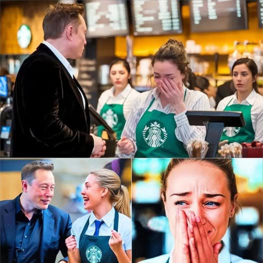 Elon Musk stops when he hears that the Starbucks cashier can’t afford a gift for his daughter and does THIS.