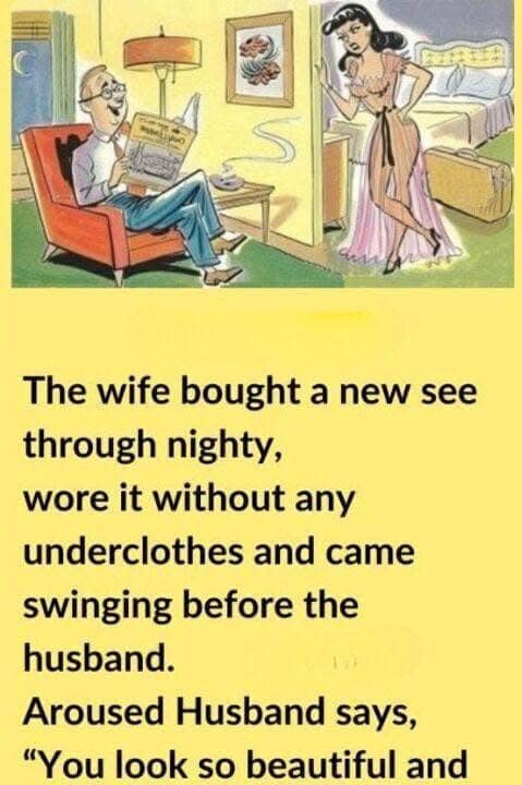 The Wife Bought A New Nighty…..Clever Wife and his Husband interesting story read more check the 1st comment 👇