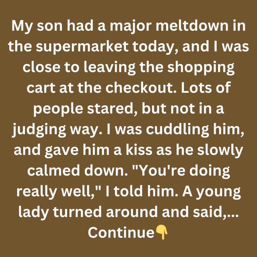 A Supermarket Moment to Remember