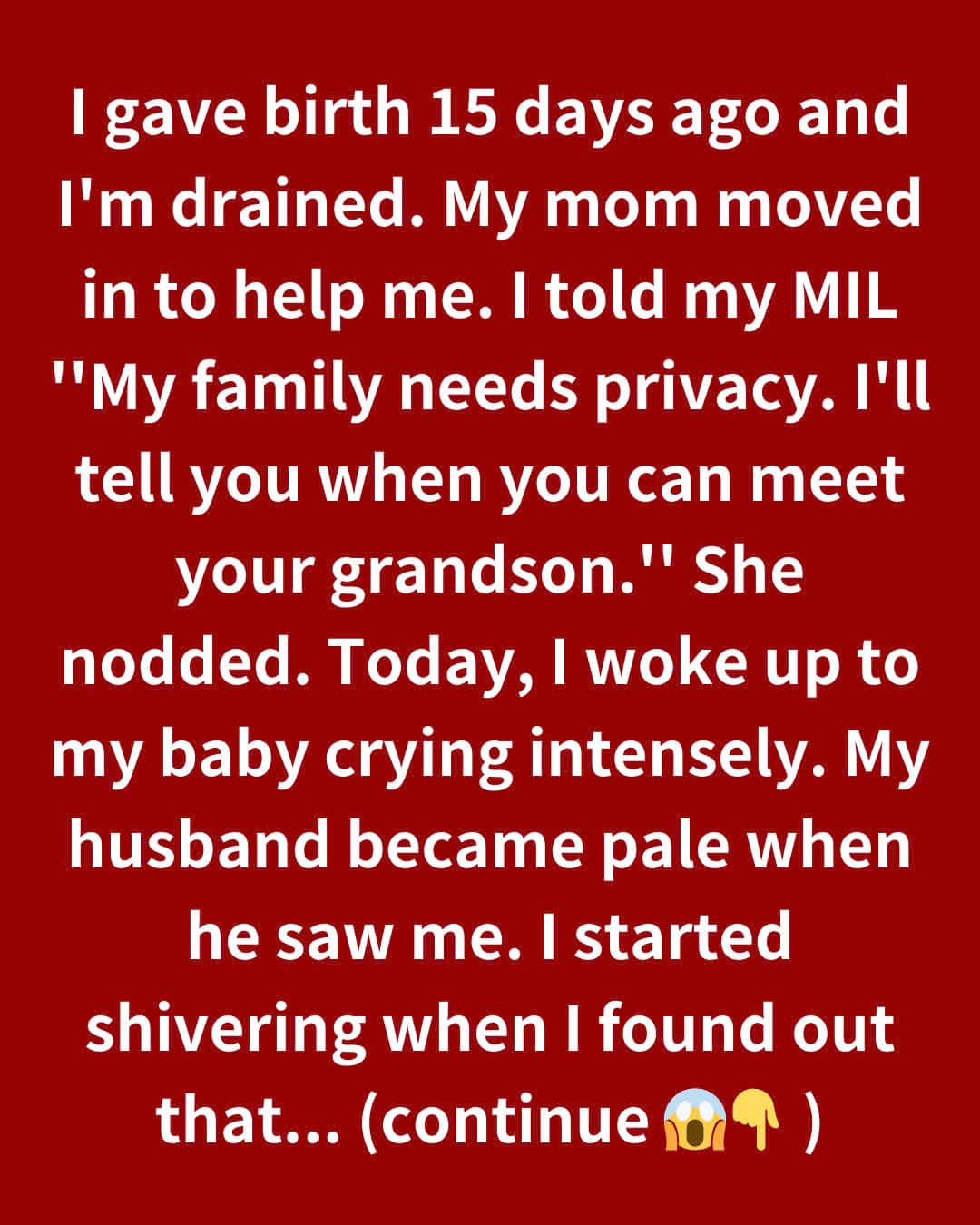 I Refused to Let My MIL Meet My Baby — She Plotted a Cruel Plan