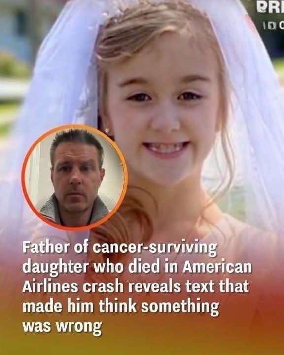 She was with her mom on the plane when it crashed.Continue in the comments👇