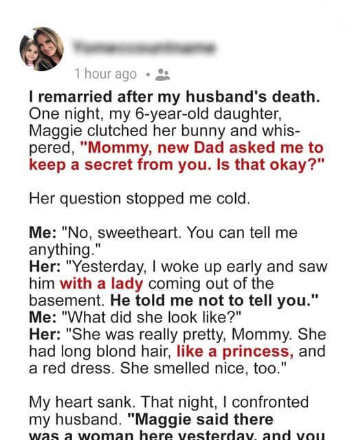 Three Years After Losing My Husband, I Found Love Again—Then One Day, My Daughter Asked, “Mommy, New Dad Told Me to Keep a Secret from You. Is That Okay?”…Full story in the first comment👇