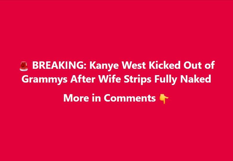 Kanye West and Bianca Censori Reportedly Kicked Out of Grammy Awards