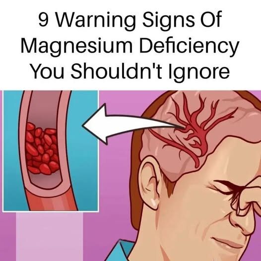 9 Signs of Magnesium Deficiency You Should Know. Read full story in comment,