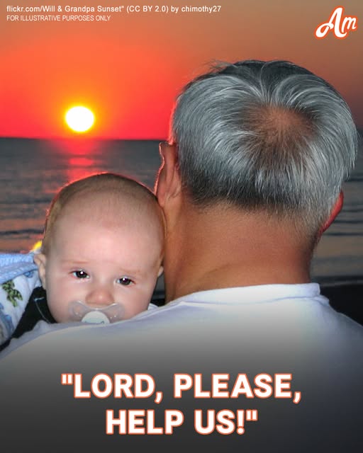 Crying helplessly, David sat on the curb and rocked Noah to quiet him. Suddenly, the old man felt a warm hand on his shoulders, so he looked up. The full story is in the comments