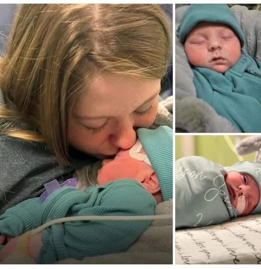 Doctors predicted their baby would only have a few minutes to live, so Lisa Hough and her husband made the heart-wrenching decision to take him off life support. Moments later, they witnessed a miracle when the child s….🥺😮 Check Comments for what happened nextt… 👇👇