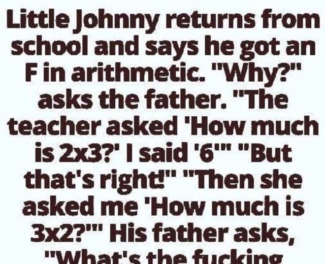 Little Johnny’s SAVAGE Response to His F in Math! 😂📚 You Won’t Believe His Answer! Check the first comment 👇