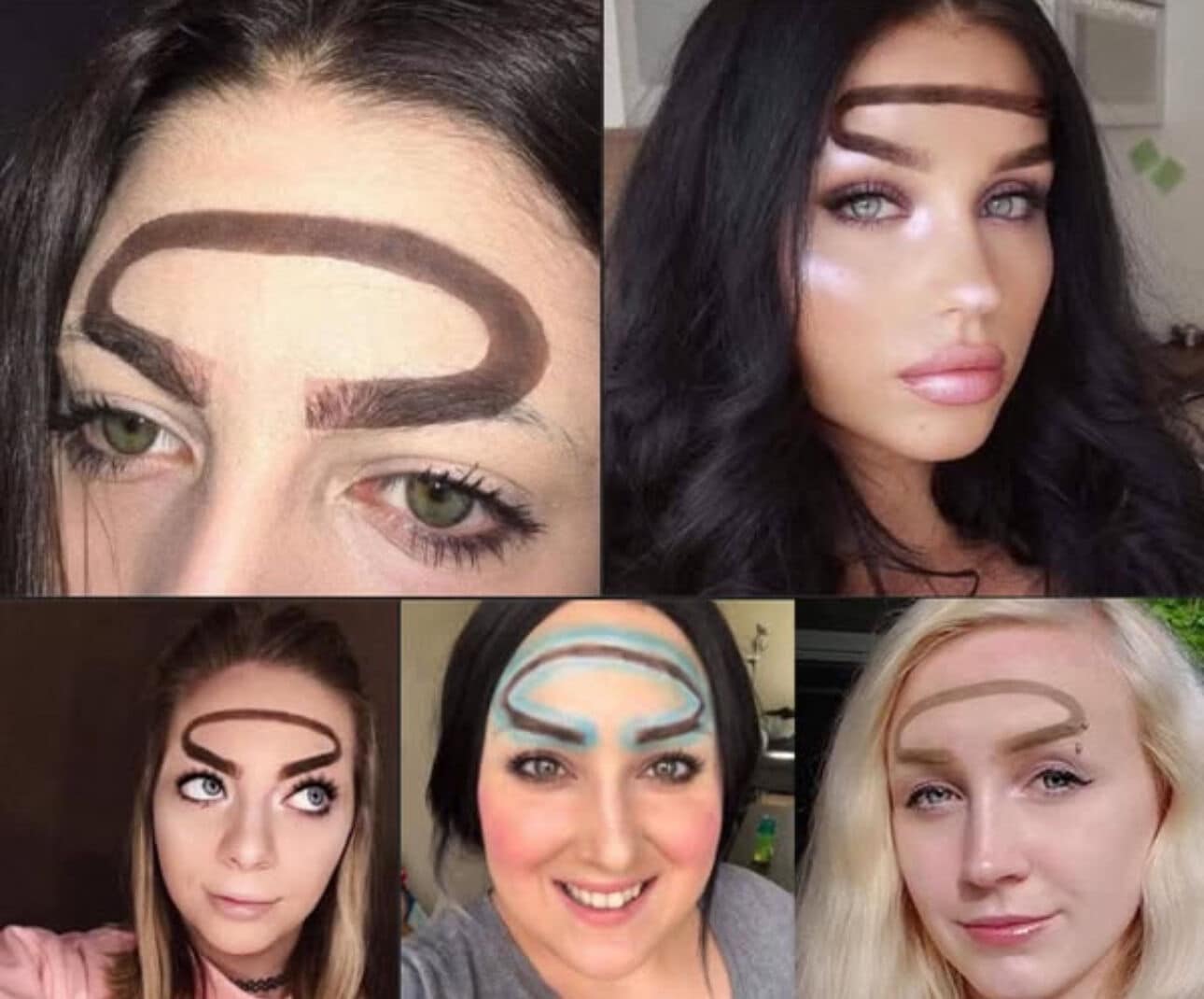 The latest eyebrow trend taking the internet by storm 😮😮👀 Check the comments 👇