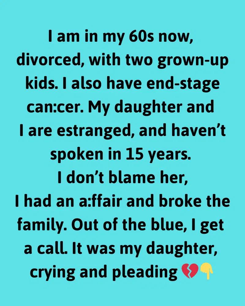 My Daughter Contacted Me After 15 Years — Now I’m Struggling to Trust Her 😥 What should I do now? 😢👇