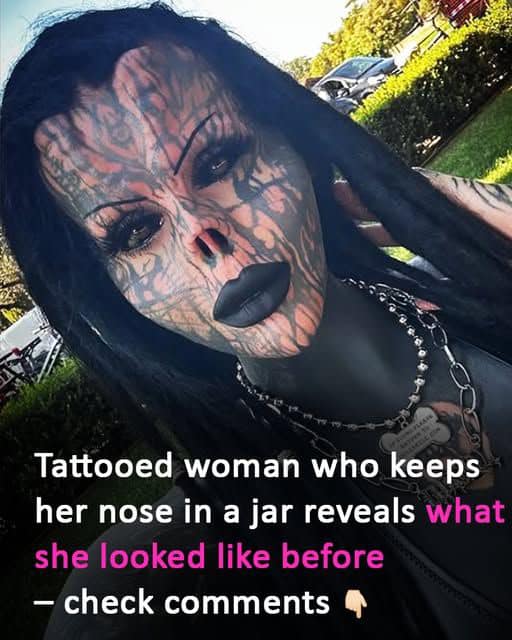 She looked like an angel before the tattoos… Check comments 👇🏻 Read More