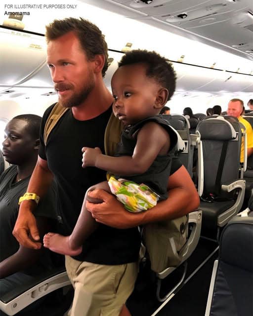 MAN OFFERED TO HELP ME WITH MY BABY ON A PLANE — I WAS SO GRATEFUL, UNTIL I SAW WHAT HE DID TO MY SON  I was on a flight from New York to Los Angeles with my 14-month-old baby. As any parent knows, traveling with an infant can be incredibly stressful, and this flight was no exception. My baby was fussy and crying, and I could feel the judgmental stares from other passengers.  About an hour into the flight, a kind-looking man sitting across the aisle offered to help. He smiled warmly and said:  “Would you like me to hold your baby for a while? I have a daughter around the same age, and I know how tough it can be.”  Desperate for a break, I reluctantly agreed. He seemed genuine, and I was exhausted. He took my baby and started rocking her gently. I turned around to get my laptop and some snacks from the backpack, and this was when the crying suddenly stopped. I turned back and was frightened to see ⬇️