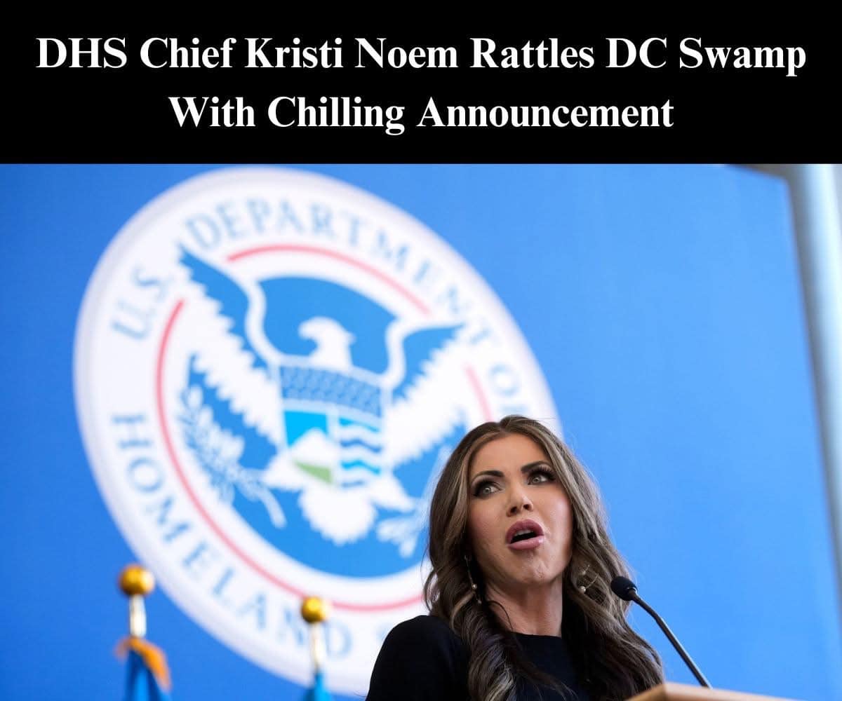 Noem Announces ICE Leakers Have Been Found, Prosecutions Coming