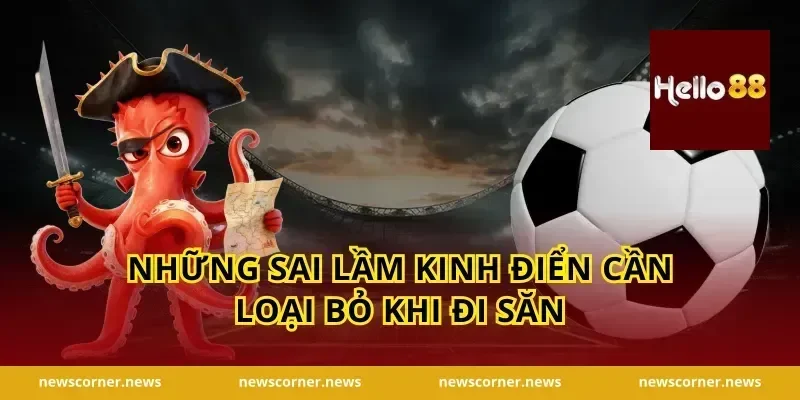 Những sai lầm kinh điển cần loại bỏ khi đi săn