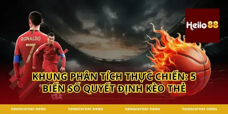 Kèo Thẻ Phạt Hello88: Bắt Vị Trọng Tài Húp Tiền Đậm 2 Khung phân tích thực chiến: 5 biến số quyết định kèo thẻ